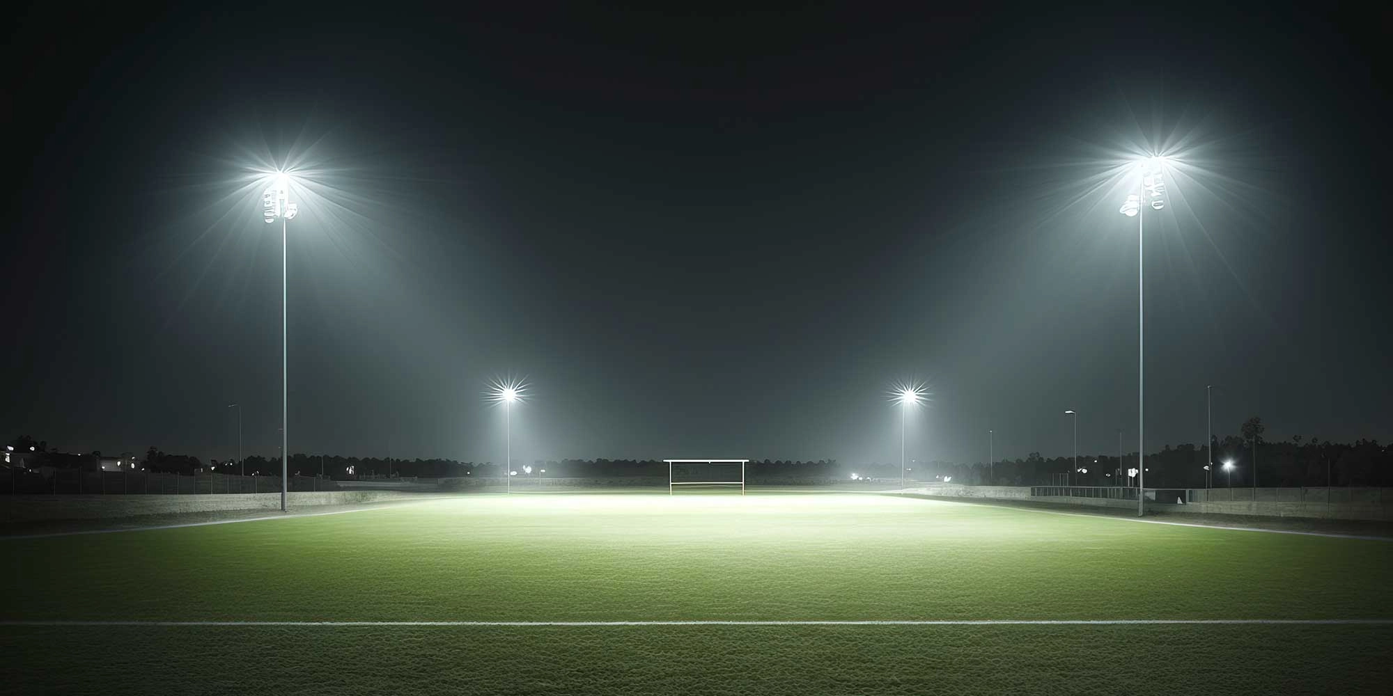 إضاءة ملاعب كرة القدم